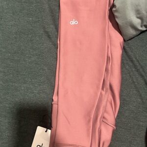 ALO Yoga Burgundy truffle Leggings